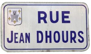 Rue Jean Dhours à Verberie