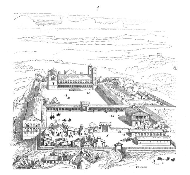 Palais de Charlemagne à Verberie