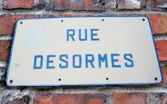 Rue Desormes à Verberie