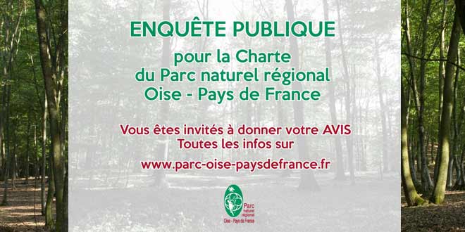 Donner votre avis sur l'adhésion de notre commune au Parc Naturel Oise Pays de France