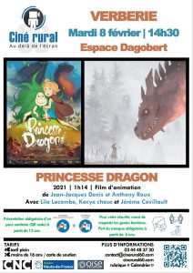 Cinéma "Princesse Dragon" @ Espace Dagobert - Verberie