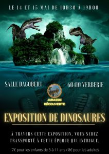 Exposition Dinosaures @ Espace Dagobert - Verberie