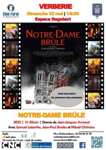 Cinéma "Notre Dame brûle" @ Espace Dagobert - Verberie