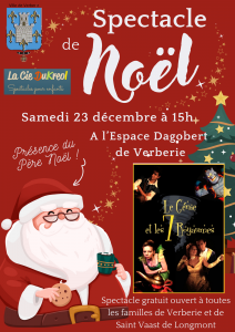 Spectacle de Noël @ Espace Dagobert - Verberie